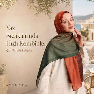 Yaz Sıcaklarında Ayna Karşısında Saatler Harcamayın: Çift Taraflı Şallarla Hızlı Kombin Rehberi
