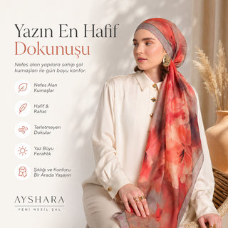 Yaz Sıcaklarında Nefes Alan ve Asla Terletmeyen Şal Kumaşları Rehberi | Ayshara